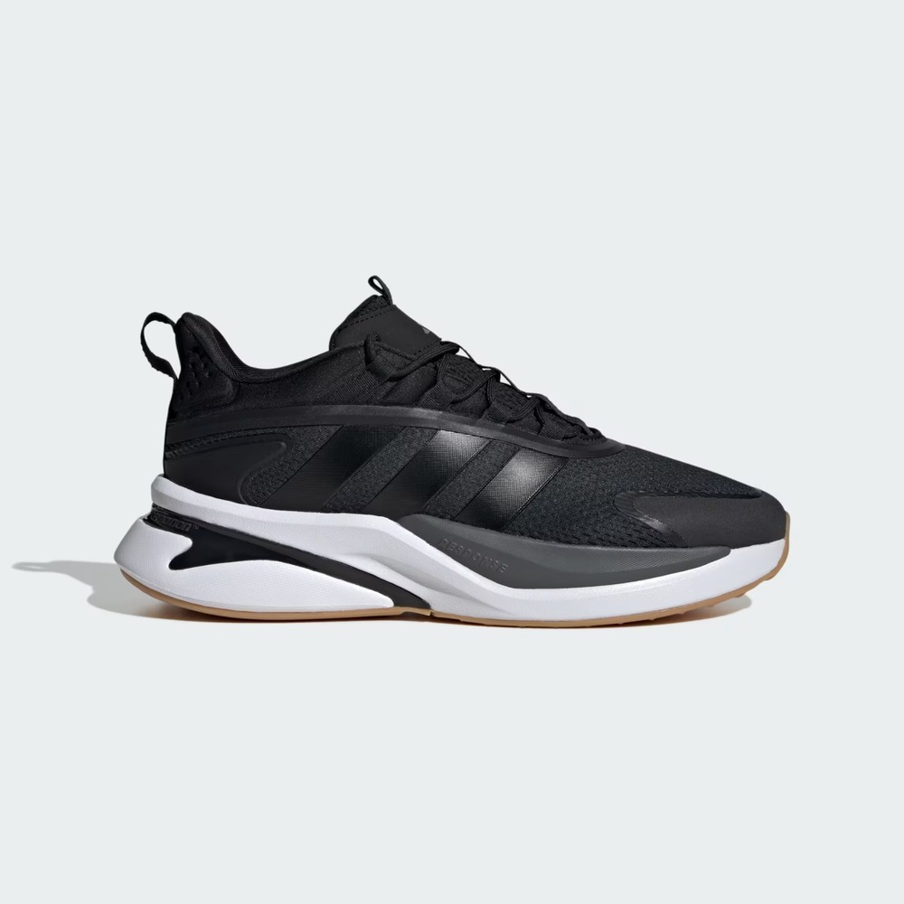 adidas Alpharesponse Mens Size 9.5 Running Shoes Black/White IE6345 Sneakers NEW